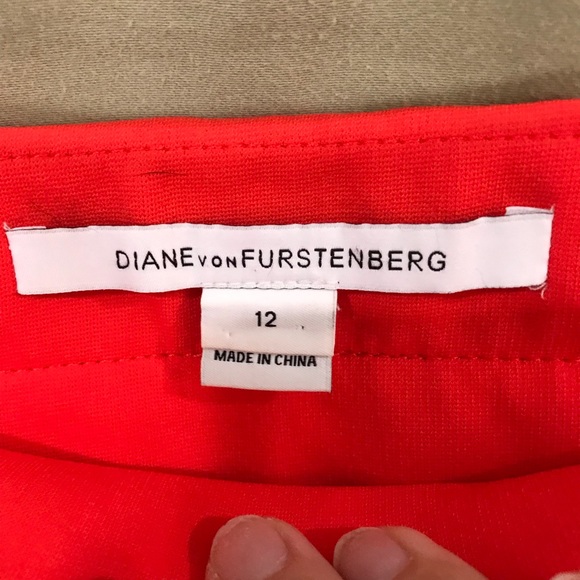 Diane von furstenberg orange skirt - Picture 5 of 5
